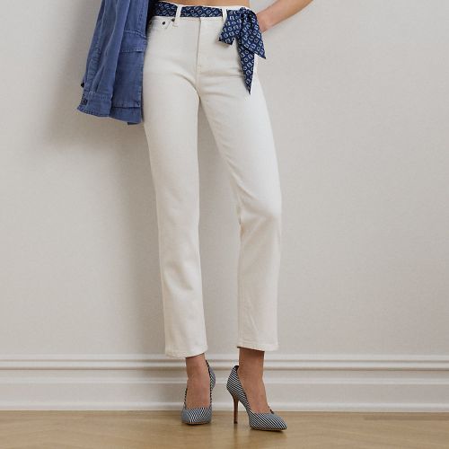 Jean droit 7/8 taille haute - Lauren - Modalova