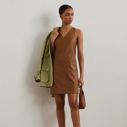 Robe droite sans manches en agneau - Lauren - Modalova