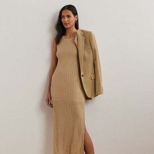 Robe-pull sans manches en pointelle - Lauren - Modalova