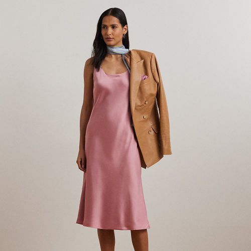 Robe de cocktail sans manches charmeuse - Lauren - Modalova
