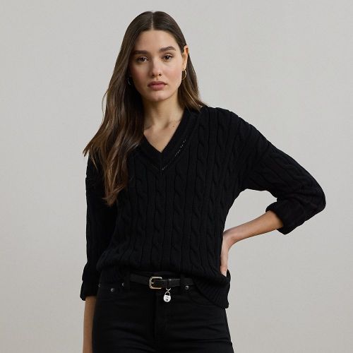 Pull de cricket en tricot torsadé - Lauren - Modalova