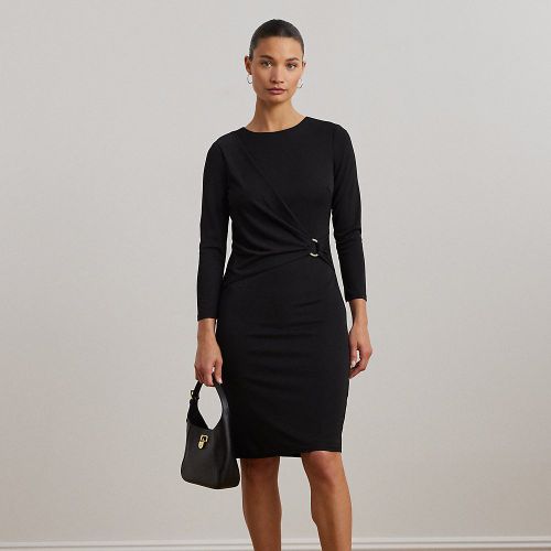 Robe rayée à manches trois-quarts - Lauren - Modalova