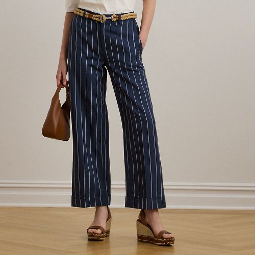 Pantalon 7/8 à chevrons rayé - Lauren - Modalova