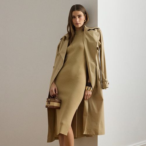 Robe-pull sans manches à col cheminée - Lauren - Modalova