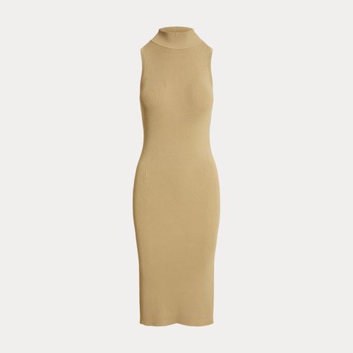 Robe-pull sans manches à col cheminée - Lauren - Modalova