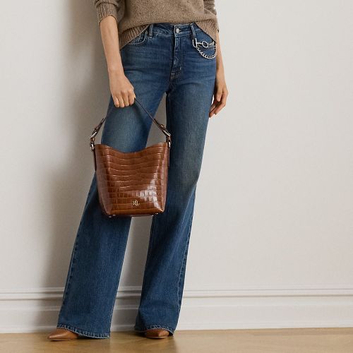 Jean flare taille haute à chaîne - Lauren - Modalova