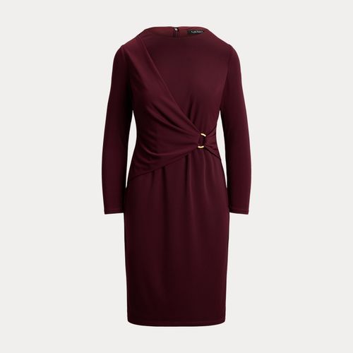 Robe rayée à manches trois-quarts - Lauren - Modalova