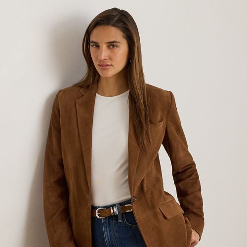 Blazer en chèvre velours - Lauren - Modalova