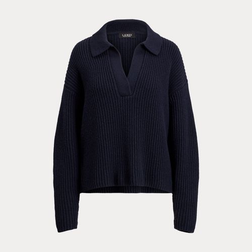 Pull Polo en laine mélangée - Lauren - Modalova