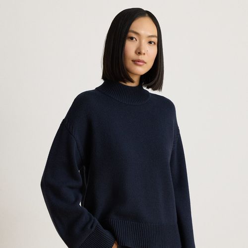 Pull col cheminée en laine mélangée - Lauren - Modalova