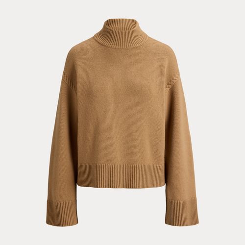 Pull col cheminée en laine mélangée - Lauren - Modalova