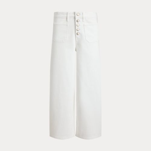 Jean 7/8 jambe large taille haute - Lauren - Modalova
