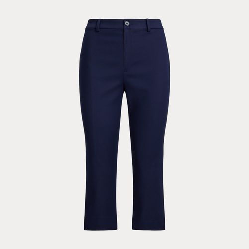 Pantalon capri double-face coton stretch - Lauren - Modalova