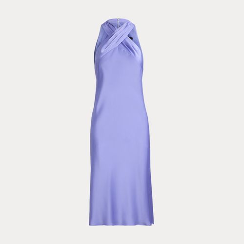 Robe dos nu en charmeuse de satin - Lauren - Modalova