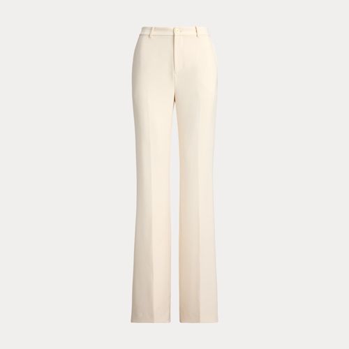 Pantalon en crêpe stretch Straight Fit - Lauren - Modalova