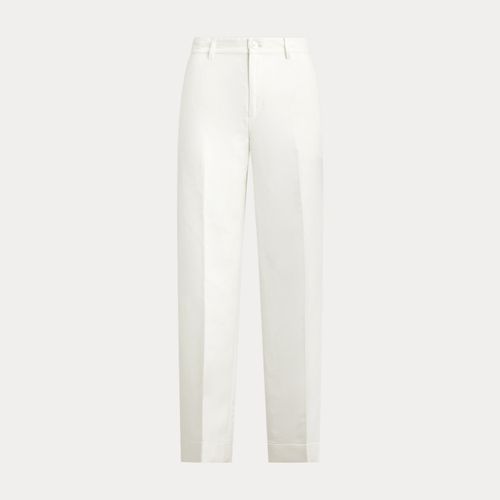 Pantalon 7/8 large en sergé de lin - Lauren - Modalova