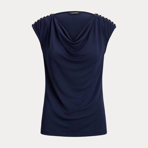 Haut sans manches col boule jersey - Lauren - Modalova