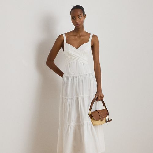 Robe gitane en popeline de coton - Lauren - Modalova