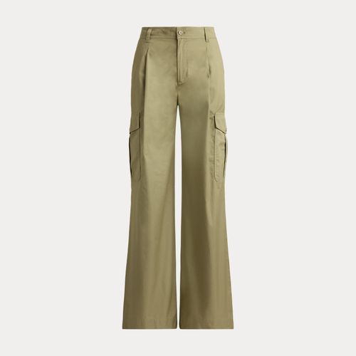 Pantalon cargo large sergé coton - Lauren - Modalova