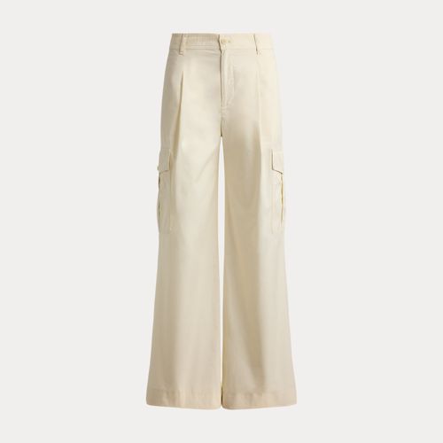 Pantalon cargo large sergé coton - Lauren - Modalova