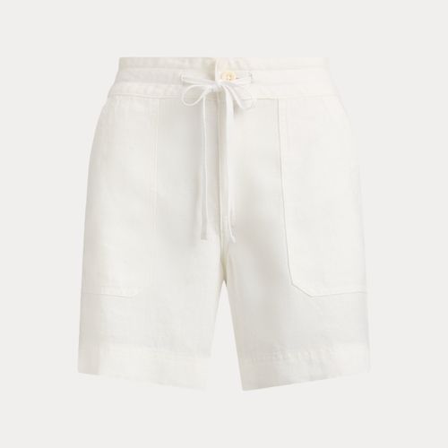 Short large en lin à cordon de serrage - Lauren - Modalova