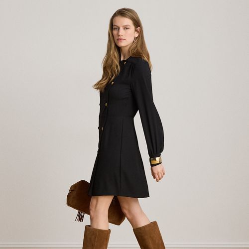 Robe croisée en georgette - Lauren - Modalova