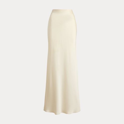 Maxi jupe en charmeuse de satin - Lauren - Modalova