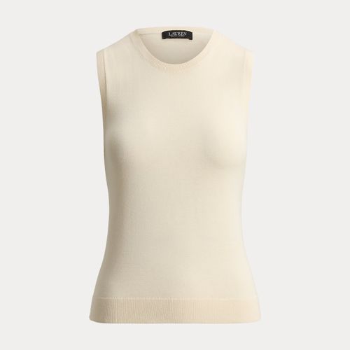 Pull col rond sans manches - Lauren - Modalova