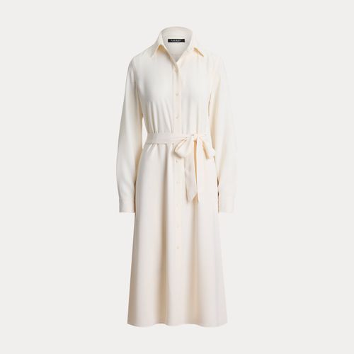 Robe-chemise en georgette double face - Lauren - Modalova