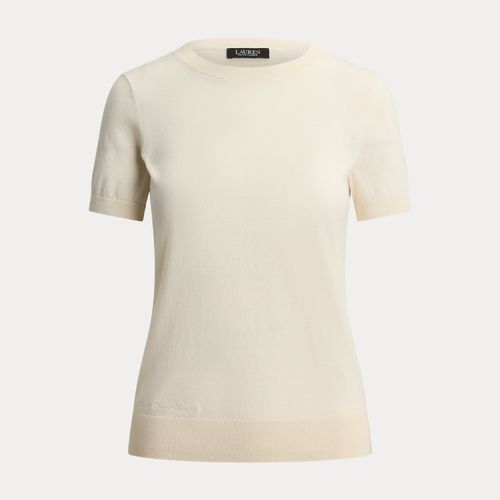 Pull en modal et coton à manches courtes - Lauren - Modalova