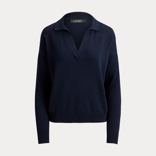 Pull polo en coton et modal - Lauren - Modalova