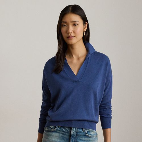 Pull polo en coton et modal - Lauren - Modalova