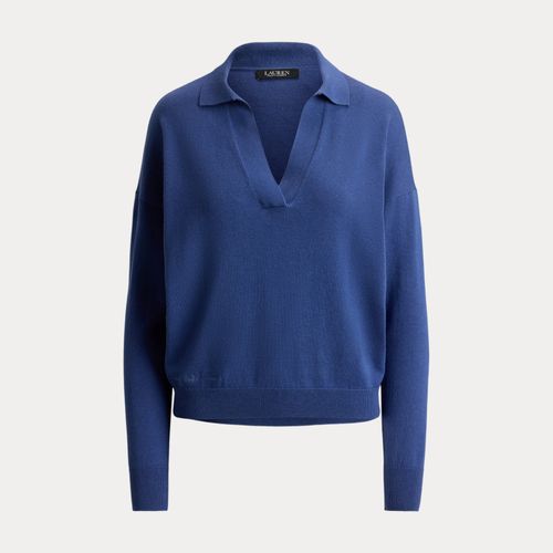 Pull polo en coton et modal - Lauren - Modalova