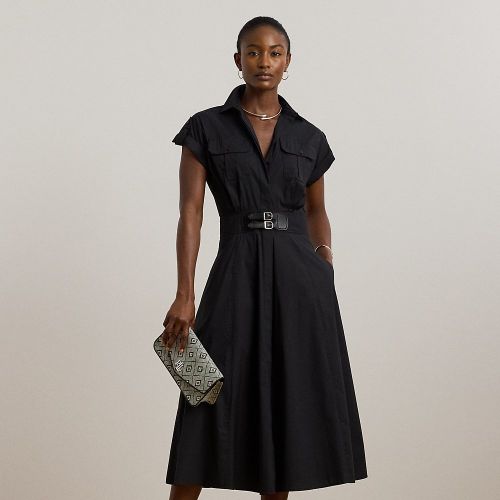 Petite - Robe-chemise à boucles en coton - Lauren Petite - Modalova