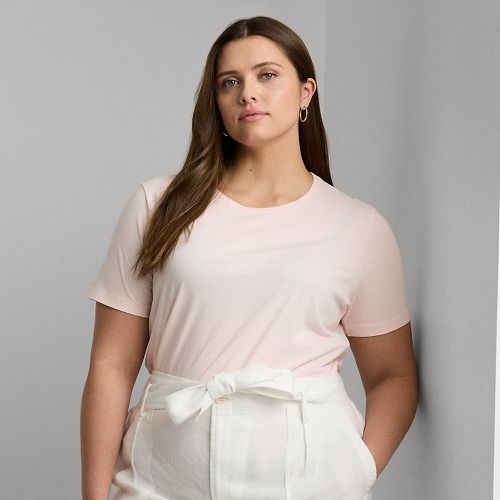 Grandes Tailles - T-shirt jersey de coton - Lauren Curve - Modalova