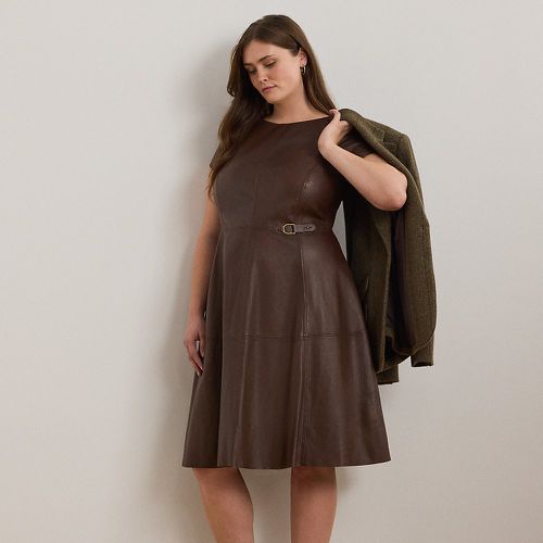 Grandes Tailles - Robe patineuse en agneau - Lauren Curve - Modalova