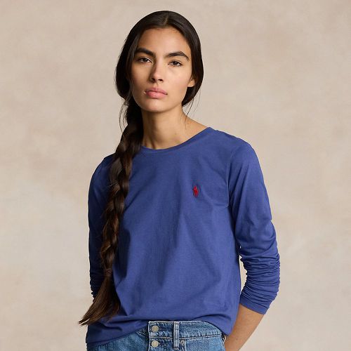 T-shirt col rond manches longues jersey - Polo Ralph Lauren - Modalova