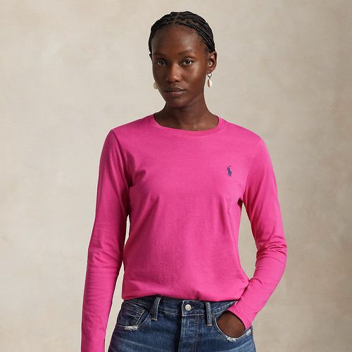 T-shirt col rond manches longues jersey - Polo Ralph Lauren - Modalova