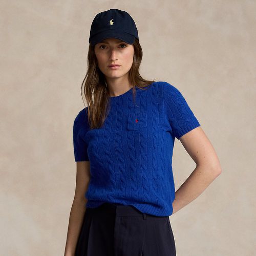 Pull à manches courtes laine cachemire - Polo Ralph Lauren - Modalova