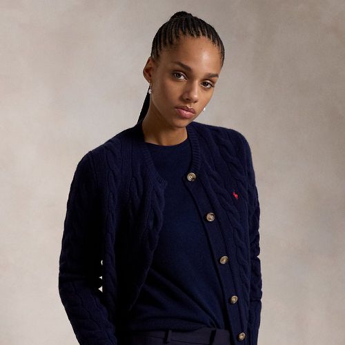 Cardigan torsadé en laine et cachemire - Polo Ralph Lauren - Modalova