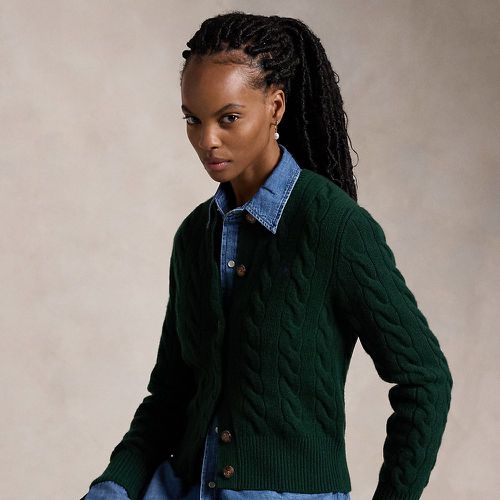 Cardigan torsadé en laine et cachemire - Polo Ralph Lauren - Modalova