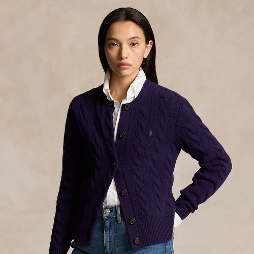 Cardigan torsadé en laine et cachemire - Polo Ralph Lauren - Modalova