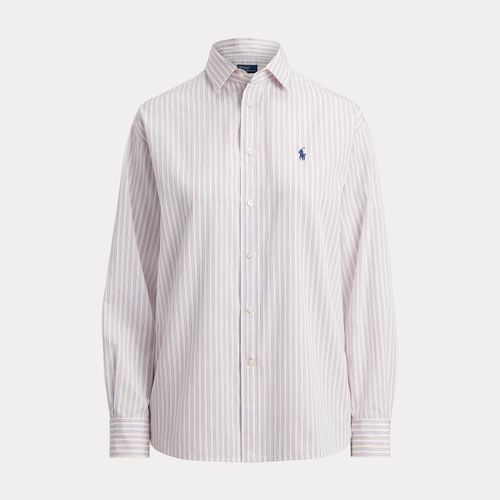 Chemise décontractée en coton rayé - Polo Ralph Lauren - Modalova