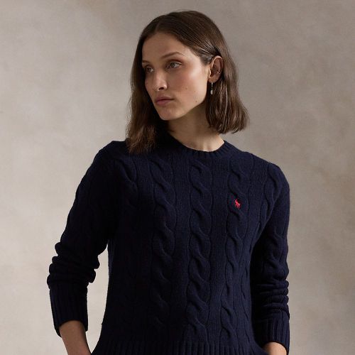 Pull torsadé classique laine cachemire - Polo Ralph Lauren - Modalova