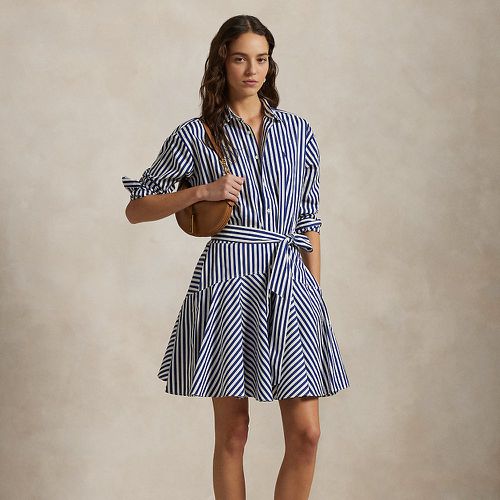 Robe-chemise à pans en coton rayé - Polo Ralph Lauren - Modalova