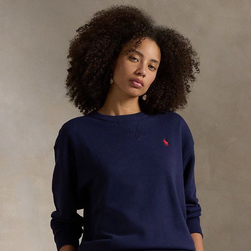 Pull col rond en molleton léger - Polo Ralph Lauren - Modalova