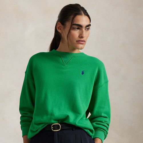 Pull col rond en molleton léger - Polo Ralph Lauren - Modalova