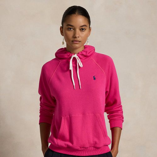 Sweat à capuche court en molleton - Polo Ralph Lauren - Modalova