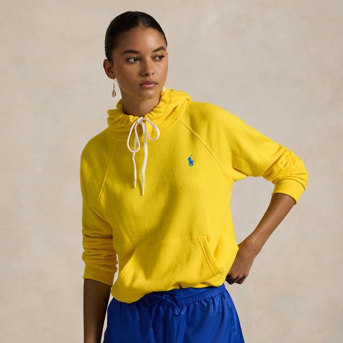 Sweat à capuche court en molleton - Polo Ralph Lauren - Modalova