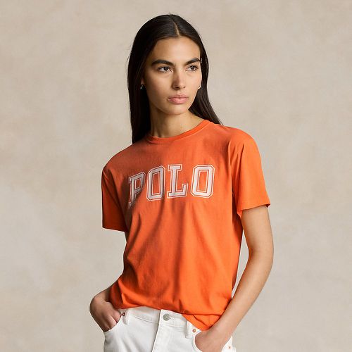 T-shirt logo à col rond en jersey - Polo Ralph Lauren - Modalova